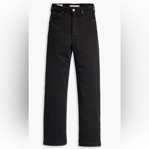 Levi’s Ribcage Ankle - Black - W24L27